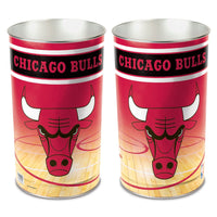 Chicago Bulls Wastebasket - tapered 15"H