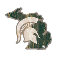 Wholesale-Michigan State Spartans STATE SHAPE