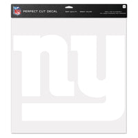 New York Giants Perfect Cut Decal 17" x 17"