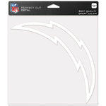 Los Angeles Chargers Perfect Cut Decal 17" x 17"