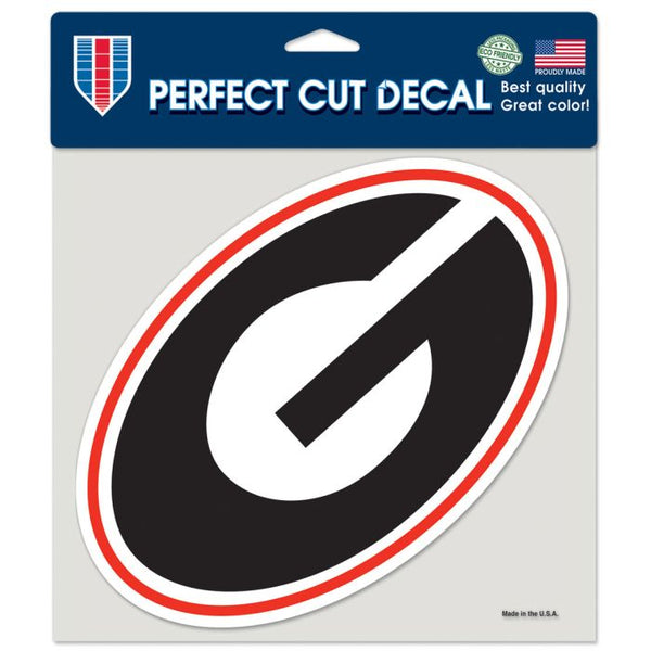 Wholesale-Georgia Bulldogs Perfect Cut Color Decal 8" x 8"