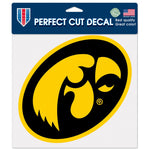 Iowa Hawkeyes Perfect Cut Color Decal 8" x 8"