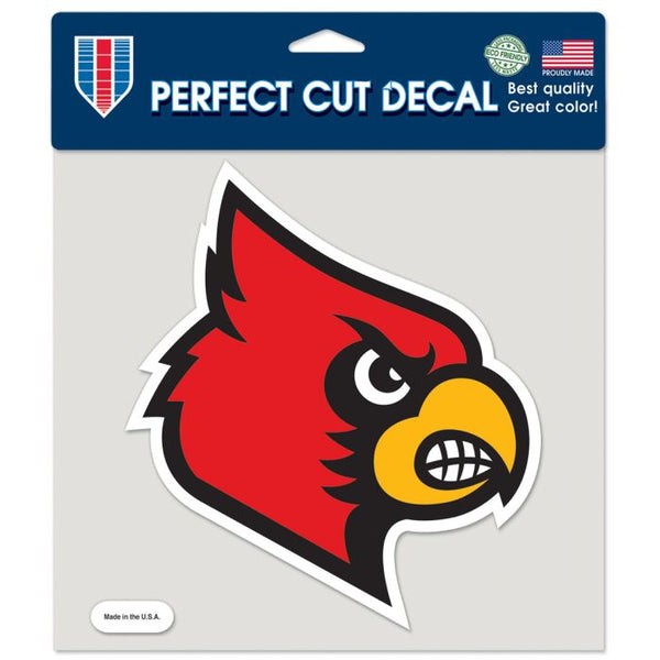 Wholesale-Louisville Cardinals Perfect Cut Color Decal 8" x 8"