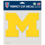 Wholesale-Michigan Wolverines Perfect Cut Color Decal 8" x 8"