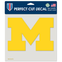 Wholesale-Michigan Wolverines Perfect Cut Color Decal 8" x 8"