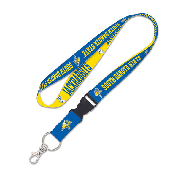 South Dakota State Jackrabbits Lanyard w/detachable buckle 1"