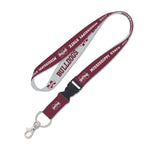 Mississippi State Bulldogs Lanyard w/detachable buckle 1"