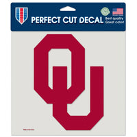 Wholesale-Oklahoma Sooners Perfect Cut Color Decal 8" x 8"