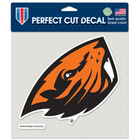 Wholesale-Oregon State Beavers Perfect Cut Color Decal 8" x 8"