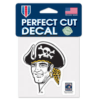 Pittsburgh Pirates Retro Logo Perfect Cut Color Decal 4" x 4"