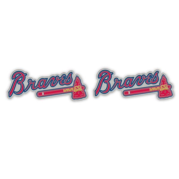 Atlanta Braves Earrings Jewelry Card