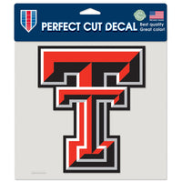 Texas Tech Red Raiders Perfect Cut Color Decal 8" x 8"