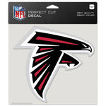 Atlanta Falcons Perfect Cut Color Decal 8" x 8"