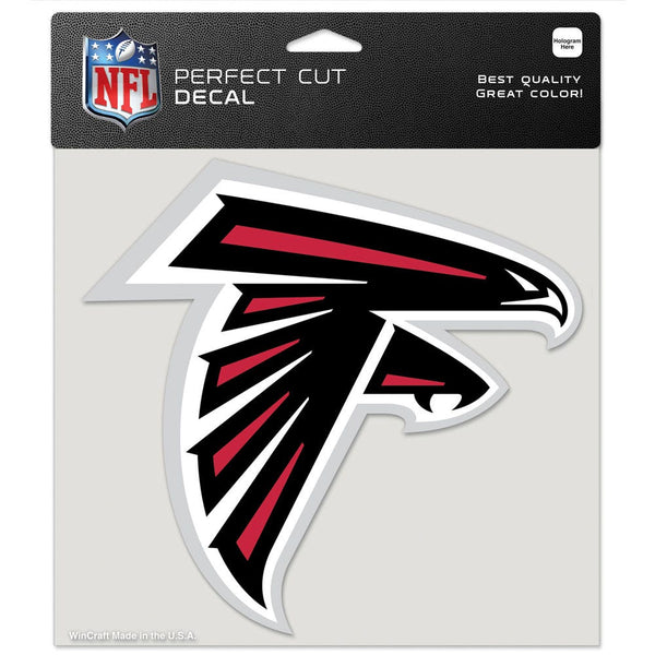 Atlanta Falcons Perfect Cut Color Decal 8" x 8"