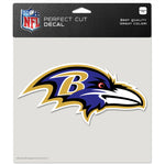 Baltimore Ravens Perfect Cut Color Decal 8" x 8"