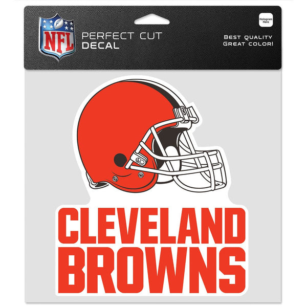 Cleveland Browns Perfect Cut Color Decal 8" x 8"