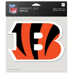 Cincinnati Bengals Perfect Cut Color Decal 8" x 8"