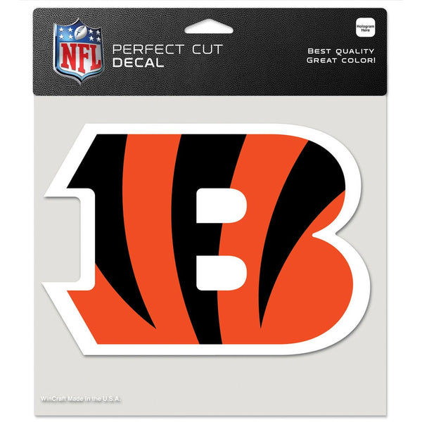 Cincinnati Bengals Perfect Cut Color Decal 8" x 8"