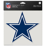 Dallas Cowboys Perfect Cut Color Decal 8" x 8"