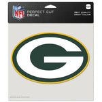 Green Bay Packers Perfect Cut Color Decal 8" x 8"