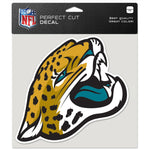 Jacksonville Jaguars Perfect Cut Color Decal 8" x 8"