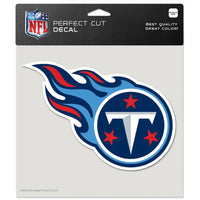 Tennessee Titans Perfect Cut Color Decal 8" x 8"