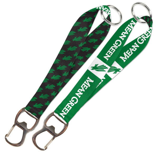 North Texas Mean Green Keystrap Bottle Opener