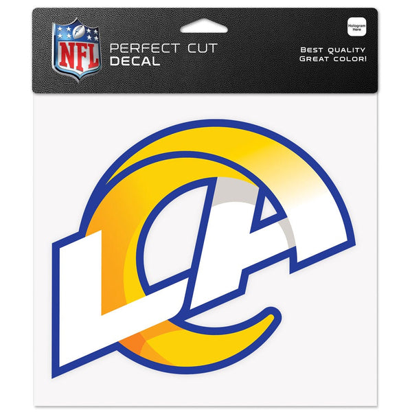 Los Angeles Rams Perfect Cut Color Decal 8" x 8"