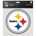 Pittsburgh Steelers Perfect Cut Color Decal 8" x 8"
