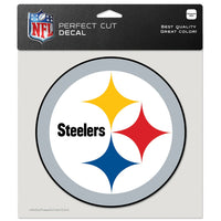 Pittsburgh Steelers Perfect Cut Color Decal 8" x 8"