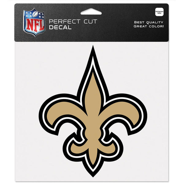 New Orleans Saints Perfect Cut Color Decal 8" x 8"