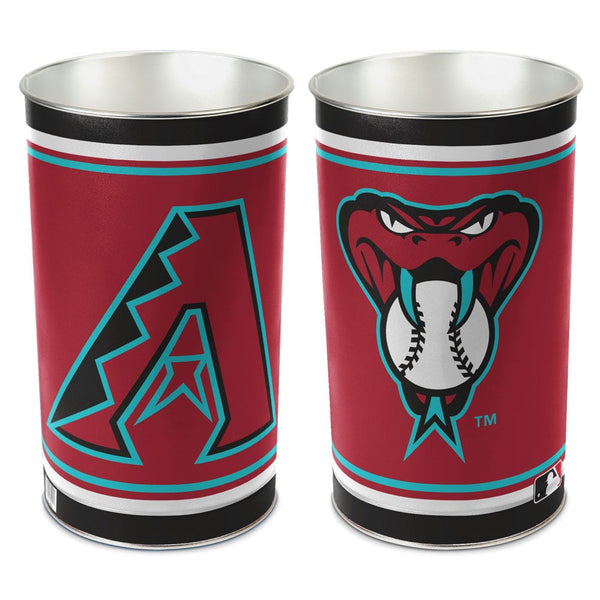 Arizona Diamondbacks Wastebasket - tapered 15"H