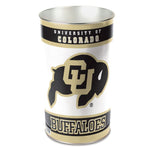 Wholesale-Colorado Buffaloes Wastebasket - tapered 15"H