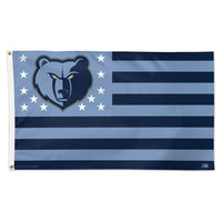 Memphis Grizzlies / Patriotic Flag - Deluxe 3' X 5'