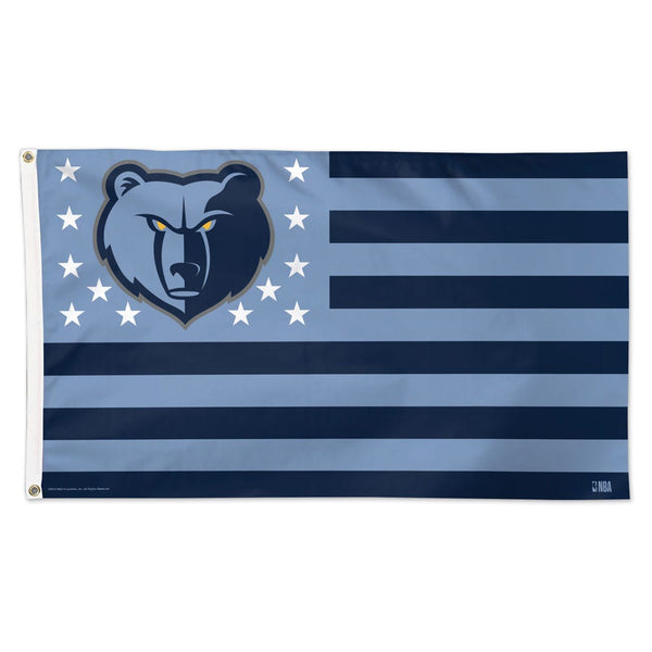 Memphis Grizzlies / Patriotic Flag - Deluxe 3' X 5'