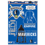 Dallas Mavericks / Star Wars star wars Multi-Use Decal 11" x 17"