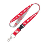 Wholesale-Houston Cougars Lanyard w/detachable buckle 1"