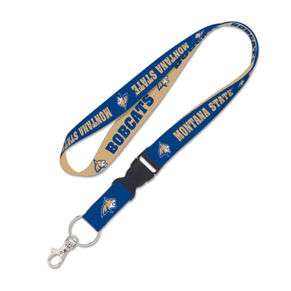 Wholesale-Montana State Bobcats Lanyard w/detachable buckle 1"