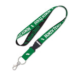 Wholesale-North Texas Mean Green Lanyard w/detachable buckle 1"