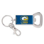 Wholesale-UC Davis Aggies Bottle Opener Key Ring Rectangle