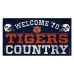 Wholesale-Auburn Tigers Wood Sign 13"x24" 1/4" thick