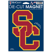 USC Trojans Die Cut Logo Magnet 6.25" x 9"
