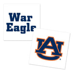 Wholesale-Auburn Tigers Two Designs Tattoo 4 pack