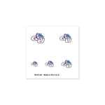 Wholesale-Gonzaga Bulldogs Fingernail Tattoos