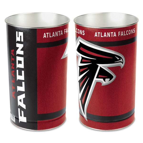 Atlanta Falcons Wastebasket - tapered 15"H