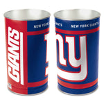 New York Giants Wastebasket - tapered 15"H