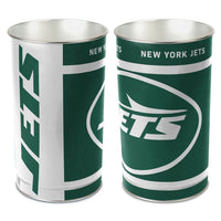 New York Jets Wastebasket - tapered 15"H