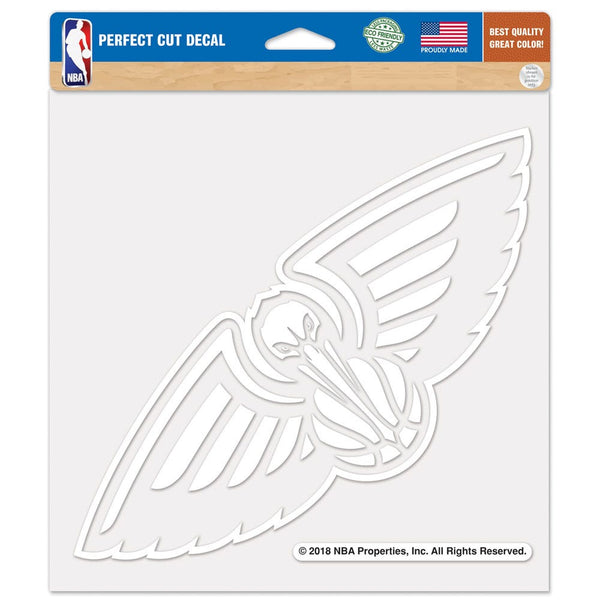 New Orleans Pelicans Perfect Cut Decals 8" x 8"