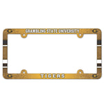 Grambling Tigers Lic Plate Frame Full Color
