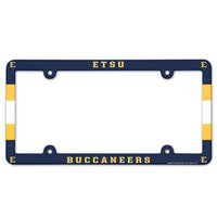 Wholesale-East Tennessee State Buccaneers Lic Plate Frame Full Color